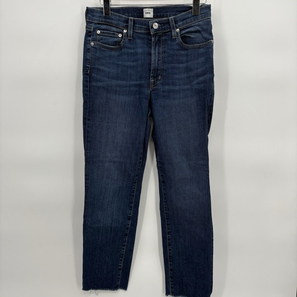 Edwin Denim - Edwin Raw Hem High Waisted Perfect‎ Fit Denim Jeans Womans Size 27 #26P
